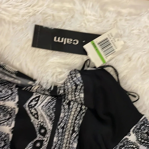 B.Calm Halter Style Dress Sz L - Picture 8 of 8